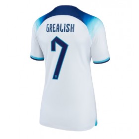 England Jack Grealish #7 Hemmakläder Dam VM 2022 Kortärmad